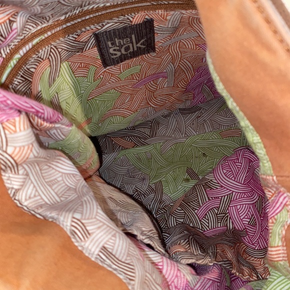 The Sak women’s brown and tan shimmery crossbody purse - Picture 11 of 12